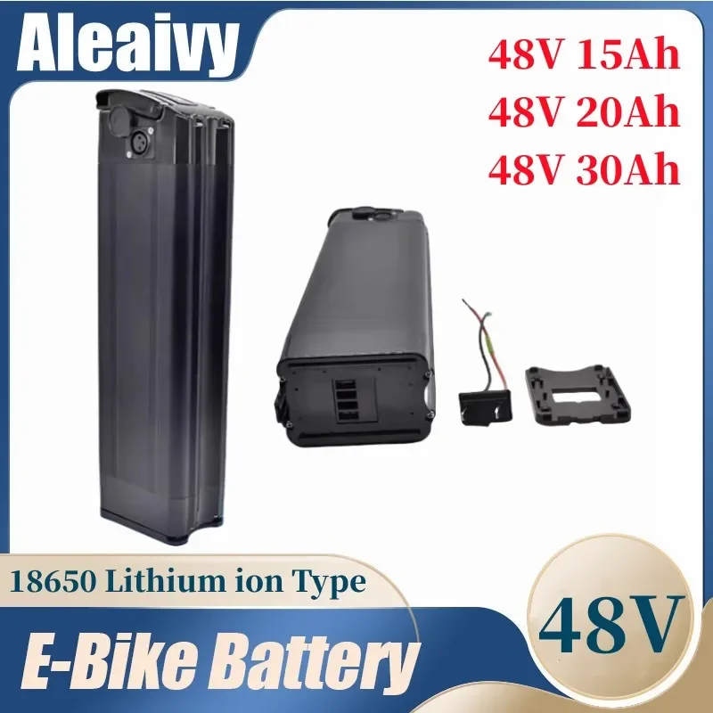 Ebike Battery 48V 20Ah Hailong - Bateria de lítio recarregável 48V 30Ah