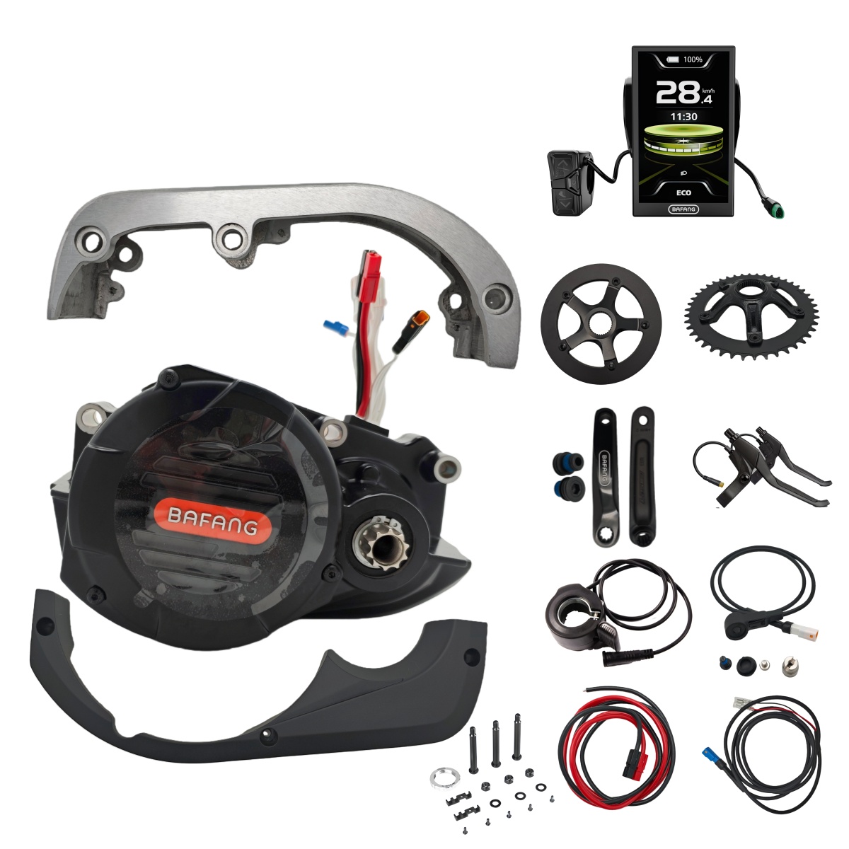 Kit de Conversão para Biciclet - Mid Drive Motor Kit 52V 1000W avaliação e preço