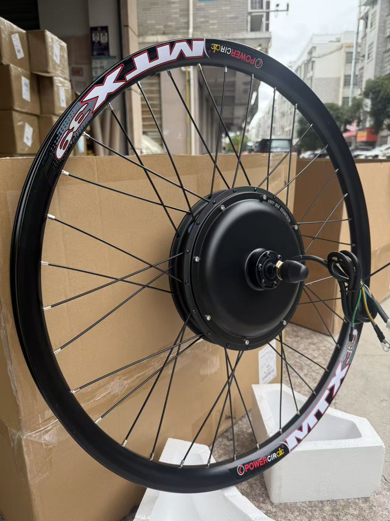Novo Kit de Conversão para E-B - 72V 5000W Hub Motor Kit avaliação e preço