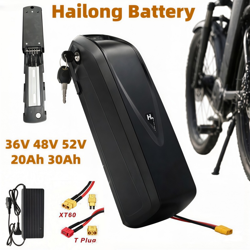 Bateria de Ebike Multi-Tamanho - Ebike Battery 48V 20Ah Hailong avaliação e preço
