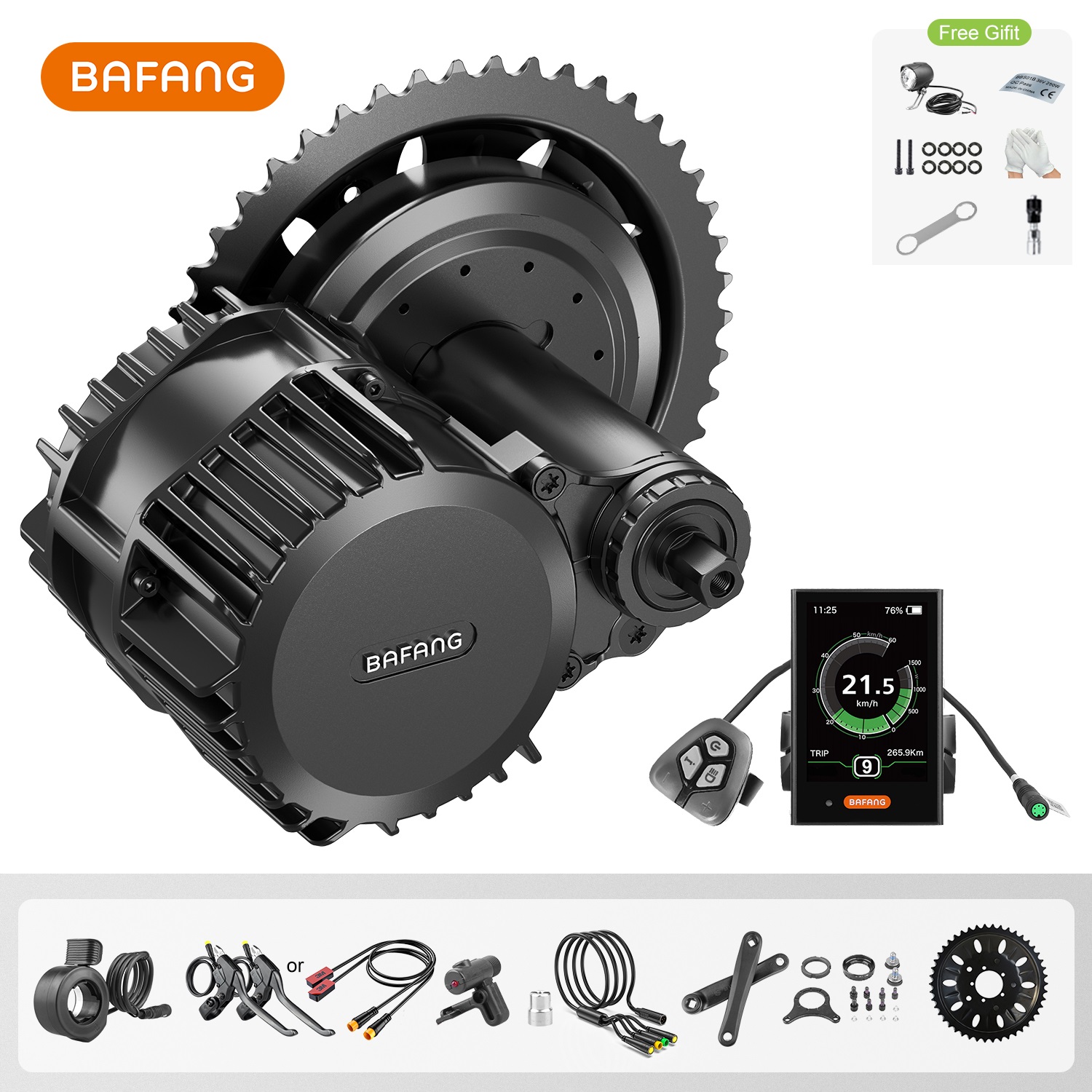 Bafang UART 48V/52V 1000W Moto - Mid Drive Motor Kit 52V 1000W avaliação e preço