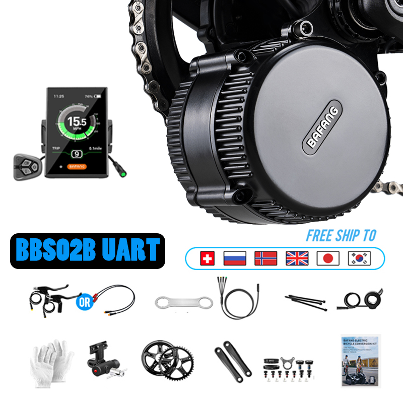 Bafang M325 M215 Kit de conver - Bafang Bbs02B 48V 750W Mid Drive Kit avaliação e preço