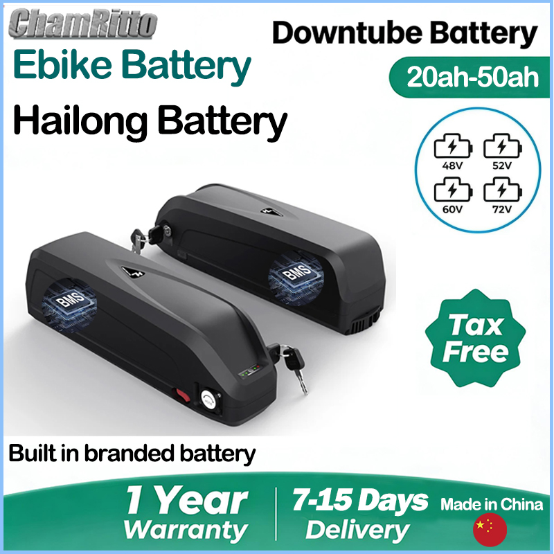 Bateria de bicicleta elétrica  - Ebike Battery 48V 20Ah Hailong avaliação e preço